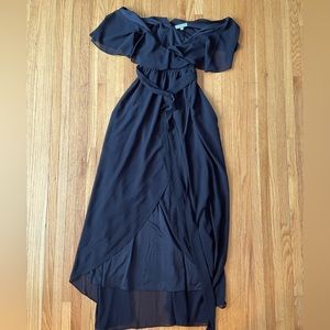 Baltic Born Katya Ruffle Maxi Dress Size XS